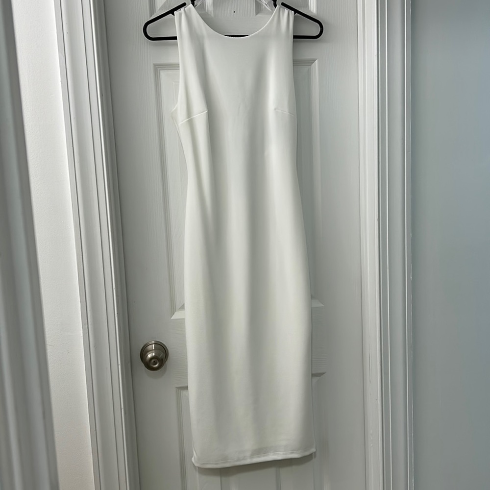 Lulus White Low Back Dress